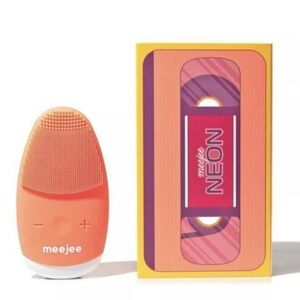 Meejee Limited Edition Neon Sunset Silicone Facial Cleansing Massager